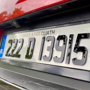 3mm 4D Irish NCT Font Plates